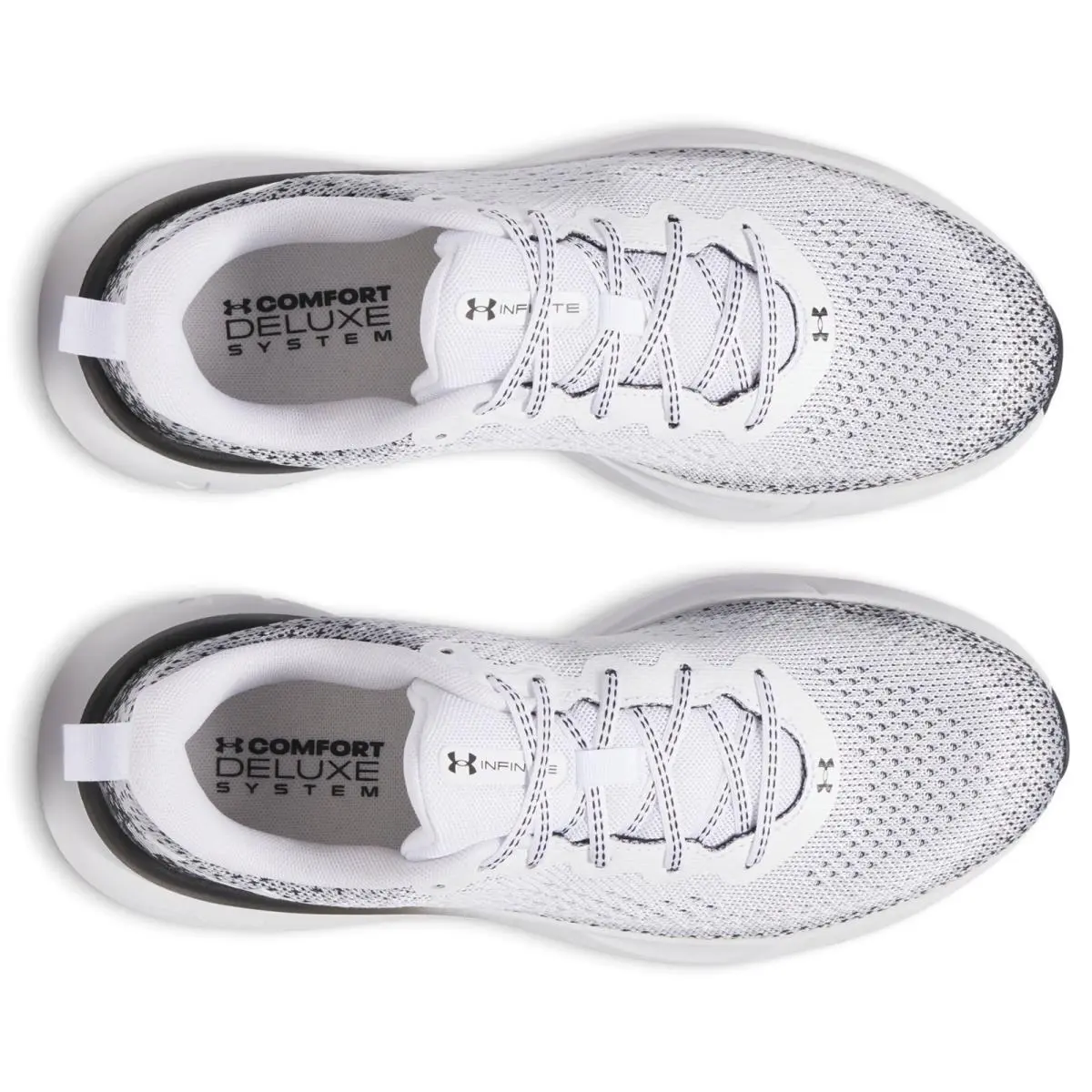 Under Armour shoes - (100) White/White/Black 3