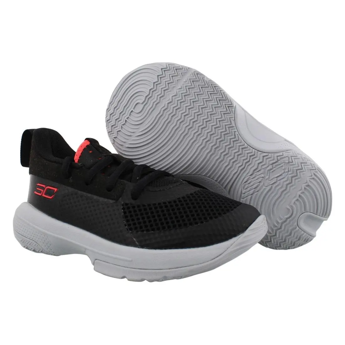 Curry 7 Boys Shoes Size 11 Color: Black by Under Armour