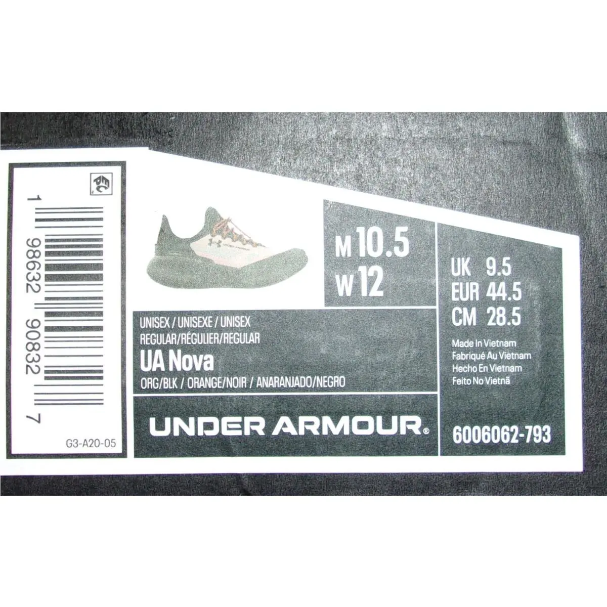 Under Armour shoes - Black 5