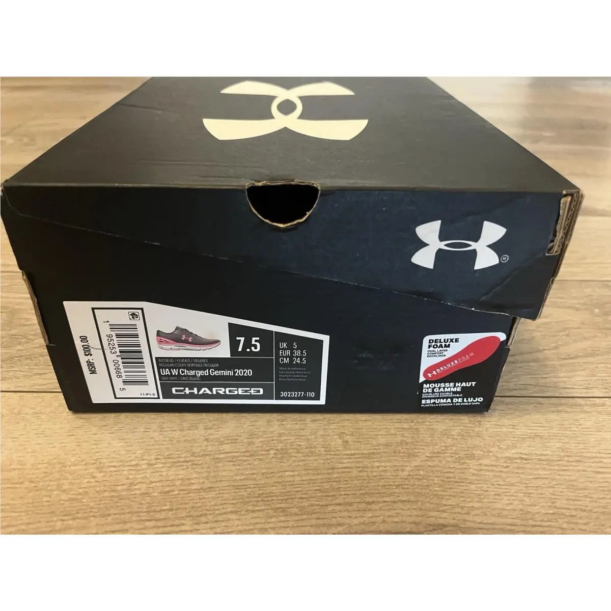 Under Armour shoes - Under Armour Charged Gemini - Charged Gemini - Gray Hot Pink 9