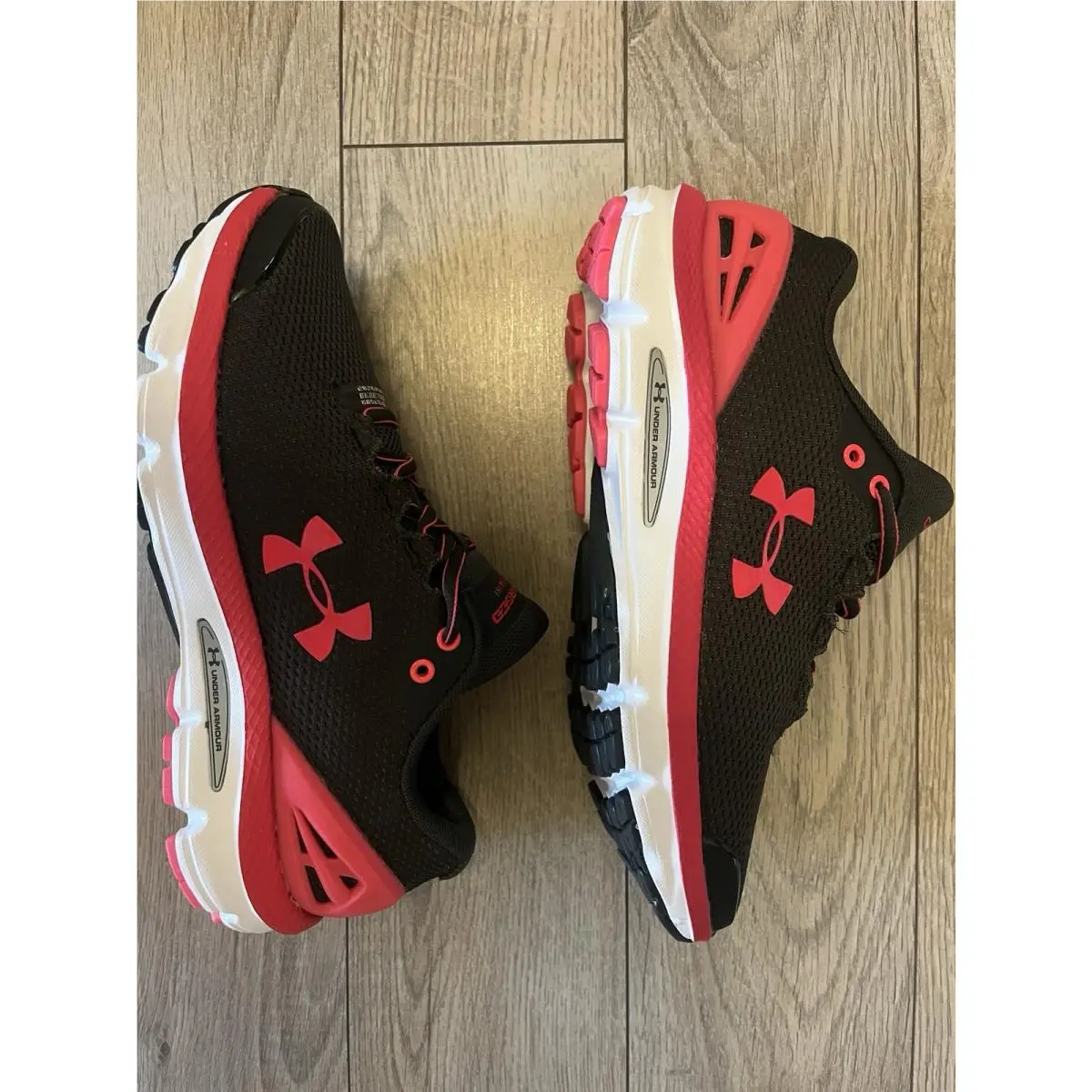 Under Armour shoes - Under Armour Charged Gemini - Charged Gemini - Gray Hot Pink 1