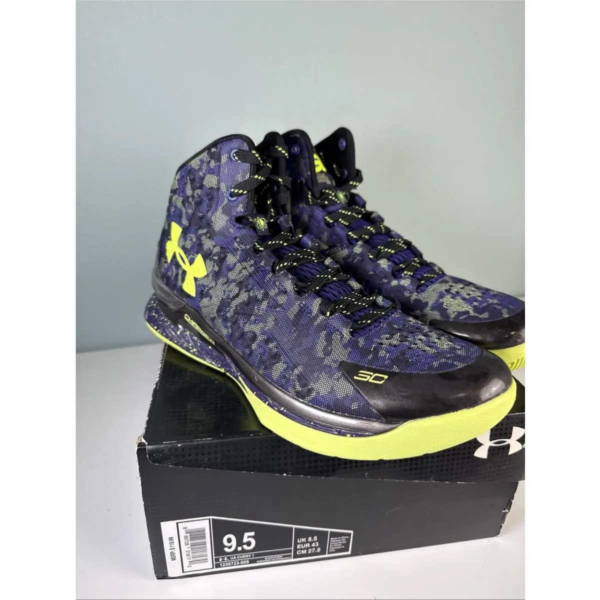 Under Armour shoes - Under Armour Curry 1 - Curry - Black 0