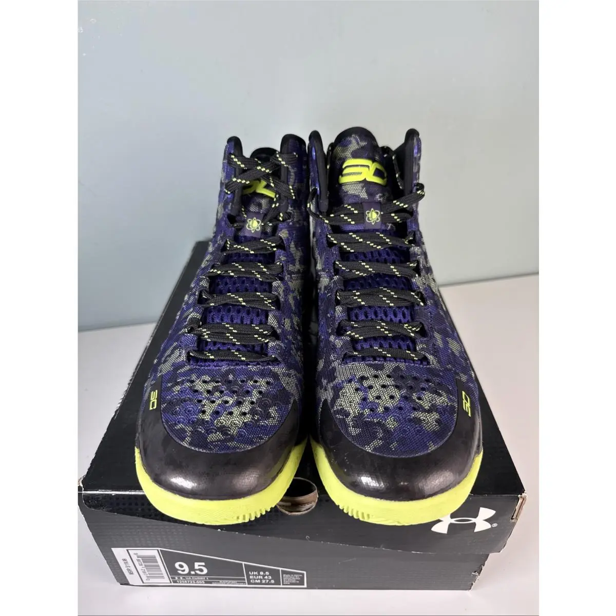 Under Armour shoes - Under Armour Curry 1 - Curry - Black 1
