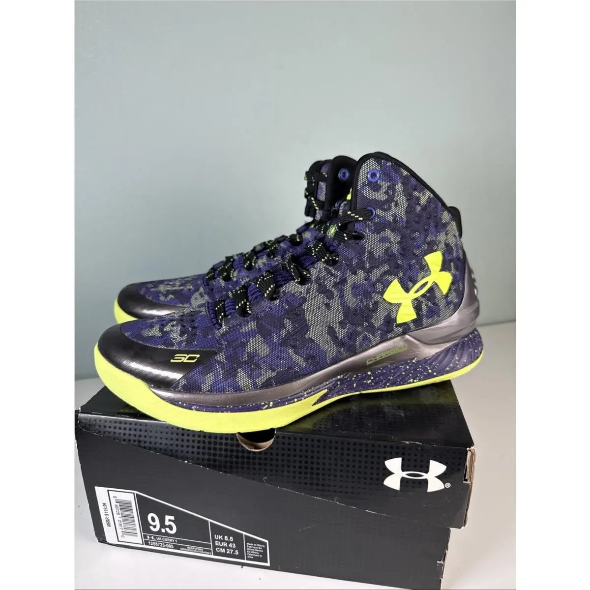 Under Armour shoes - Under Armour Curry 1 - Curry - Black 2