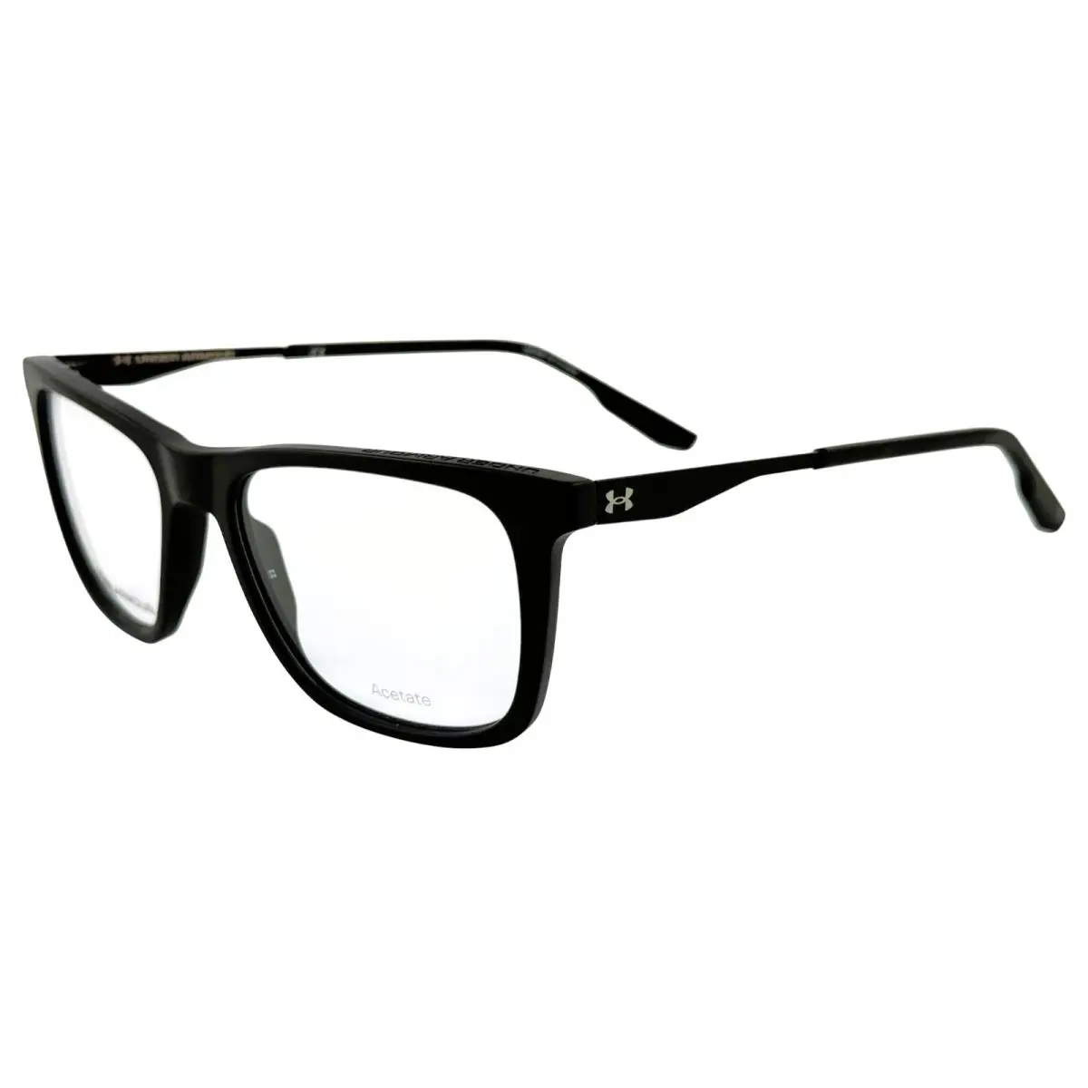 UA5040 Mens Plastic Eyeglass Frame 003 Matte Black 52-17 w Case by Under Armour
