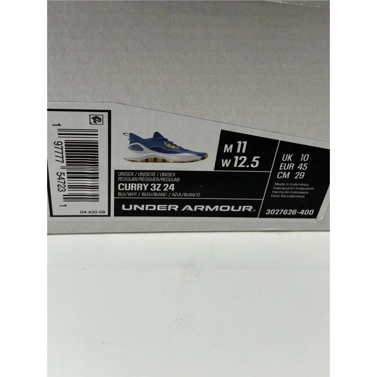 Under Armour shoes - Curry 3Z 24 - Curry - Multicolor 0
