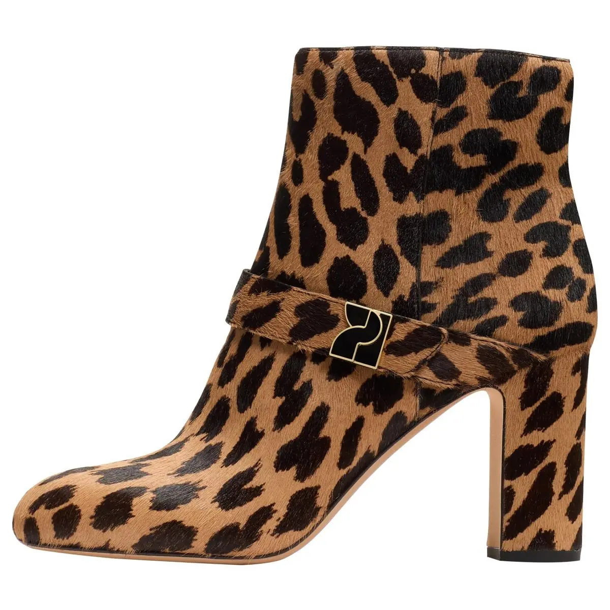 New York Women`s Dakota Zip Up Heeled Bootie Ankle Boot tobacco multi by Kate Spade