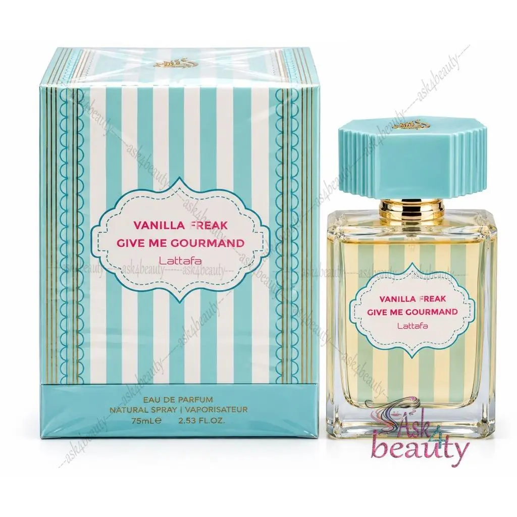 Vanilla Freak Give Me Gourmand Edp Spray By  2.53oz 75mL by Lattafa