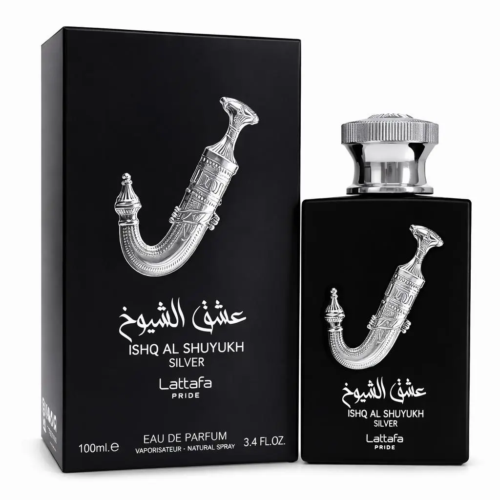 Ishq Al Shuyukh Silver by Lattafa Eau de Parfum 100ml – Unisex Perfume