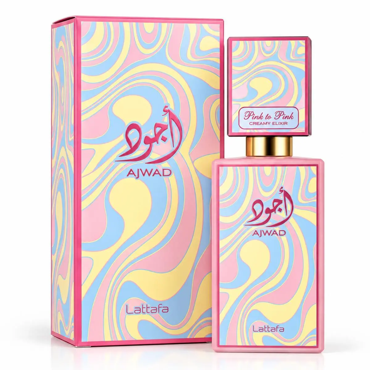 Ajwad Pink to Pink Creamy Elixir by Lattafa Eau de Parfum 60ml – Women’s Perfume