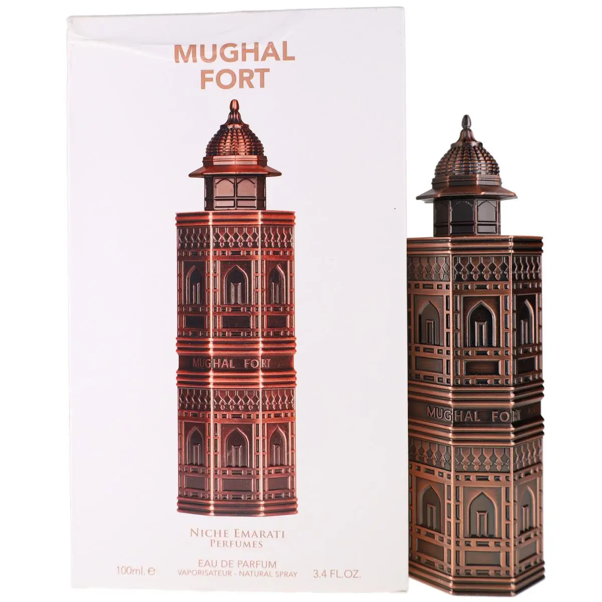 Mughal Fort  For Men Eau de Parfum Spray 3.4oz Shopworn by Lattafa
