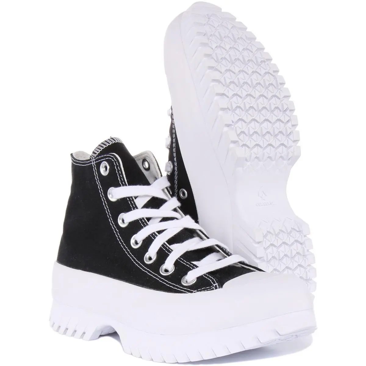 Converse shoes - BLACK WHITE 9