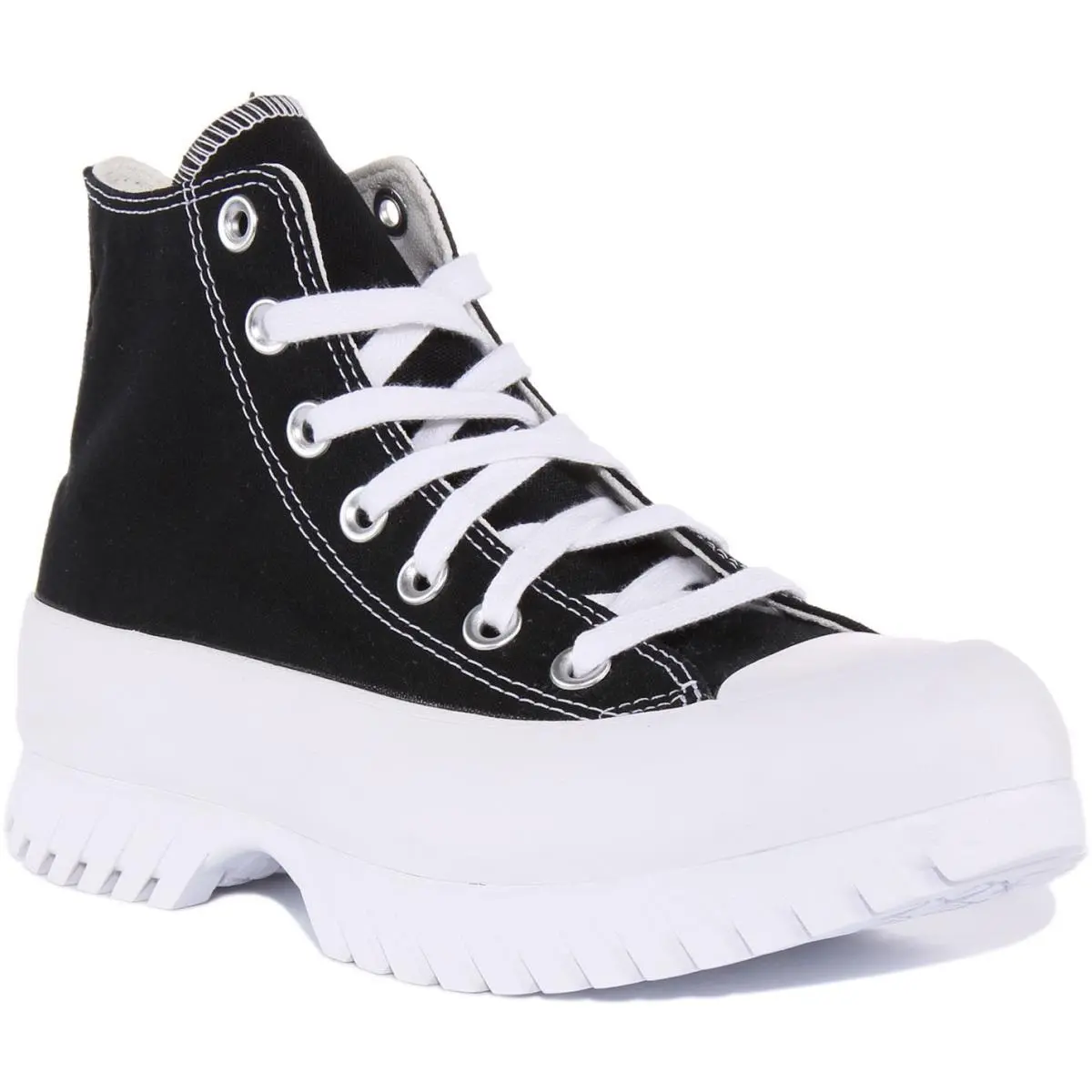 Converse shoes - BLACK WHITE 5