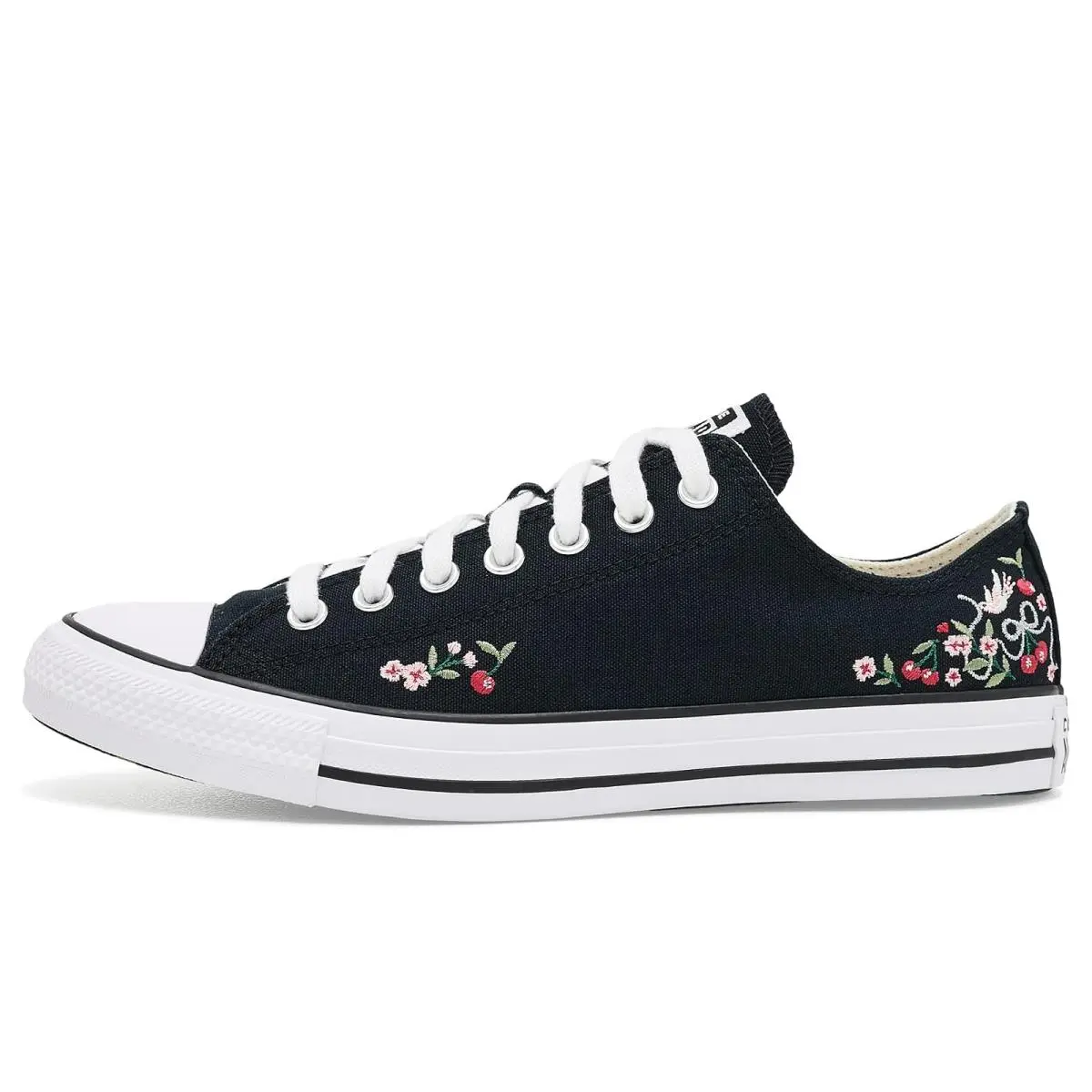 Converse shoes - Black/White/Red 9