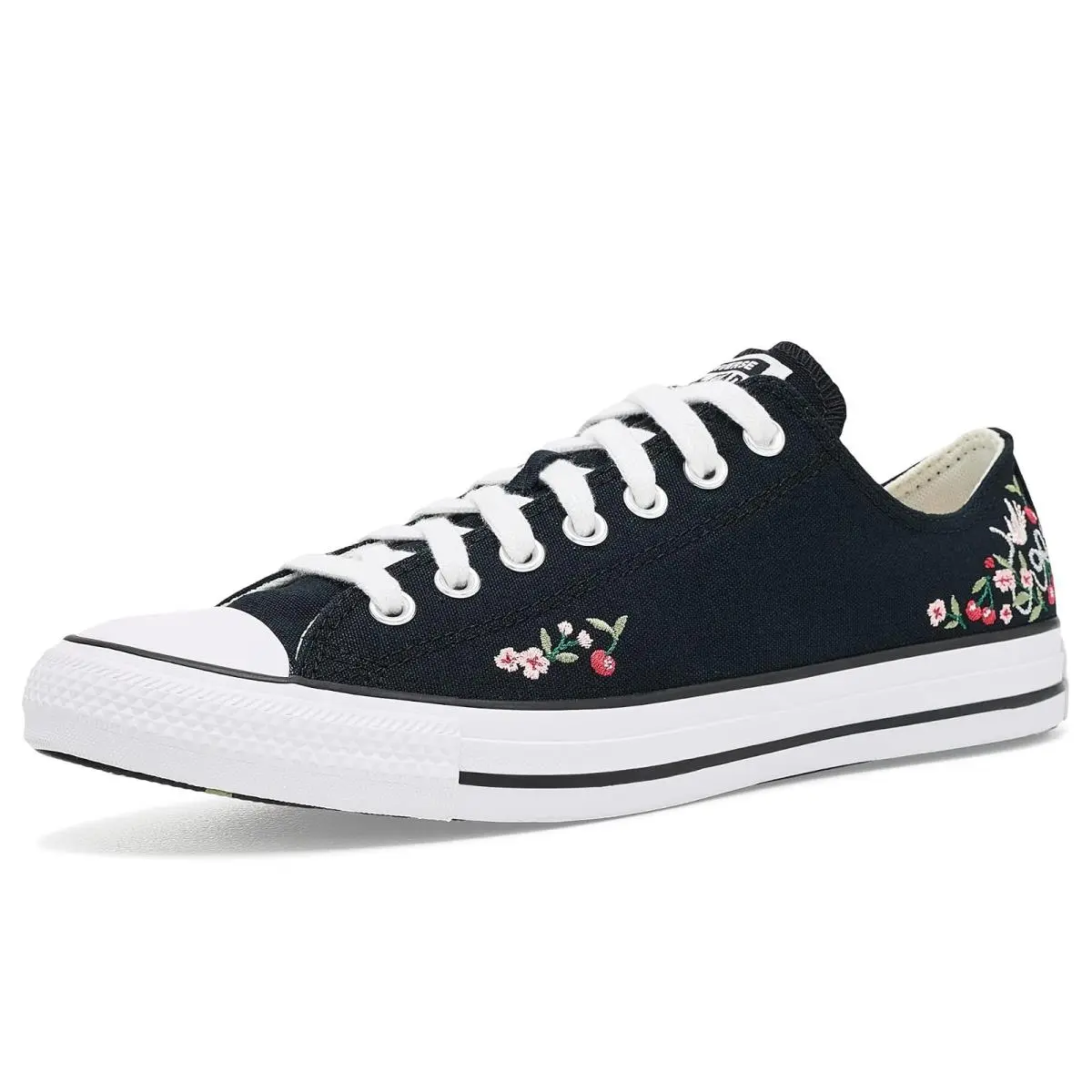 Converse shoes - Black/White/Red 6