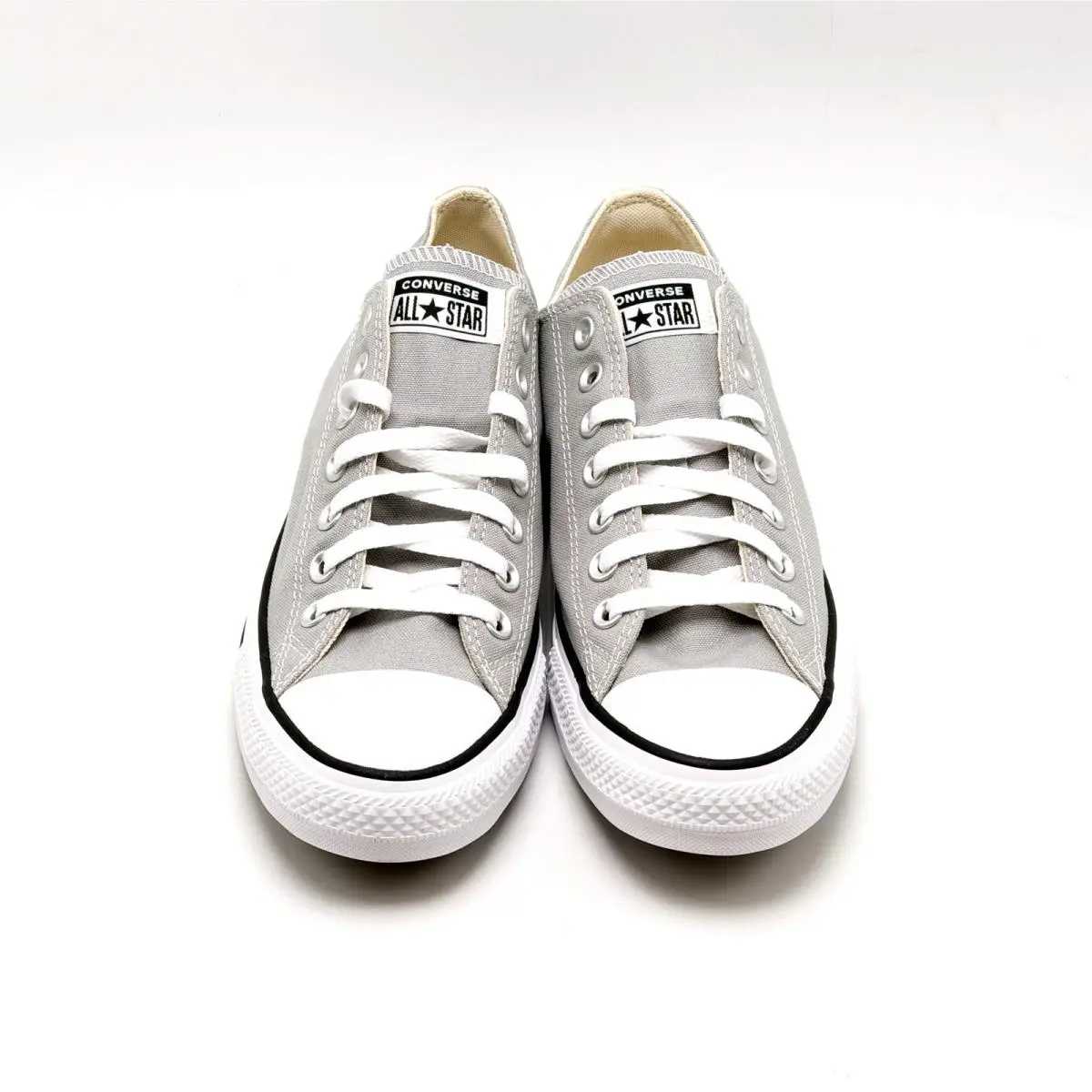 Converse shoes - Converse Chuck Taylor All Star OX - A18102F - GREY AREA / WHITE / BLACK 8