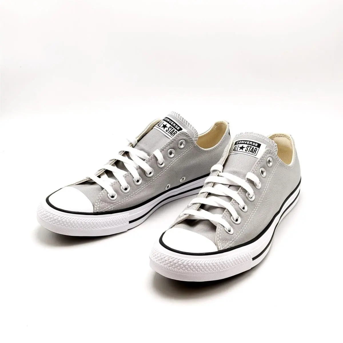 Converse shoes - Converse Chuck Taylor All Star OX - A18102F - GREY AREA / WHITE / BLACK 4