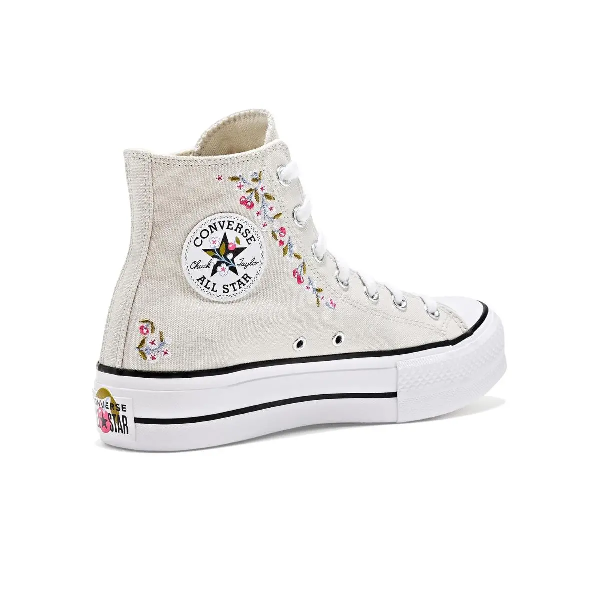 Converse shoes - Light Grey/White/Black 8