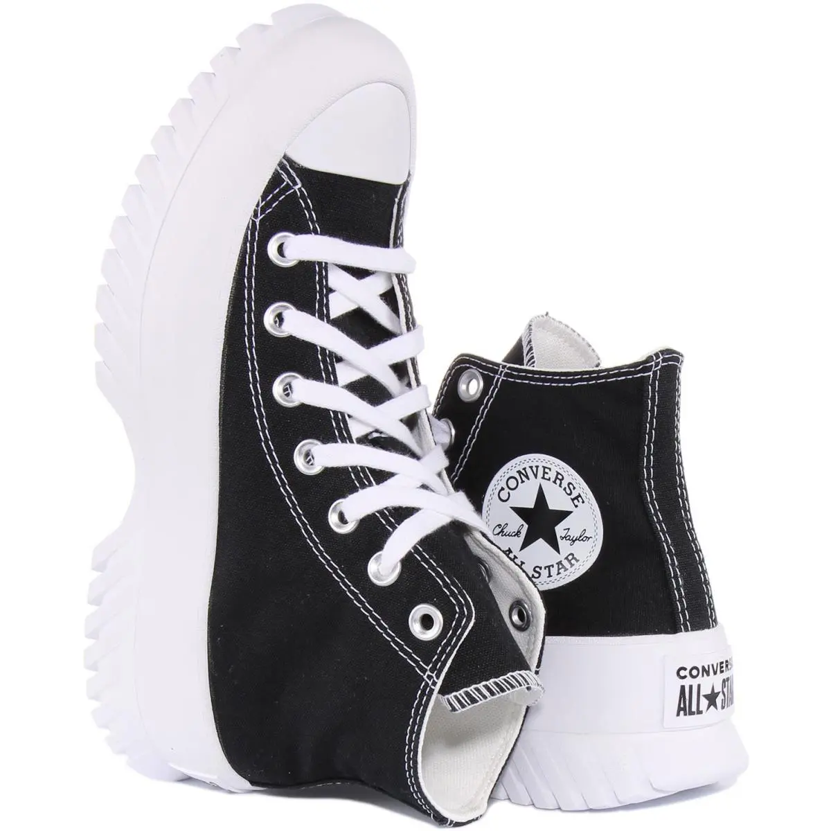 Converse shoes - BLACK WHITE 2