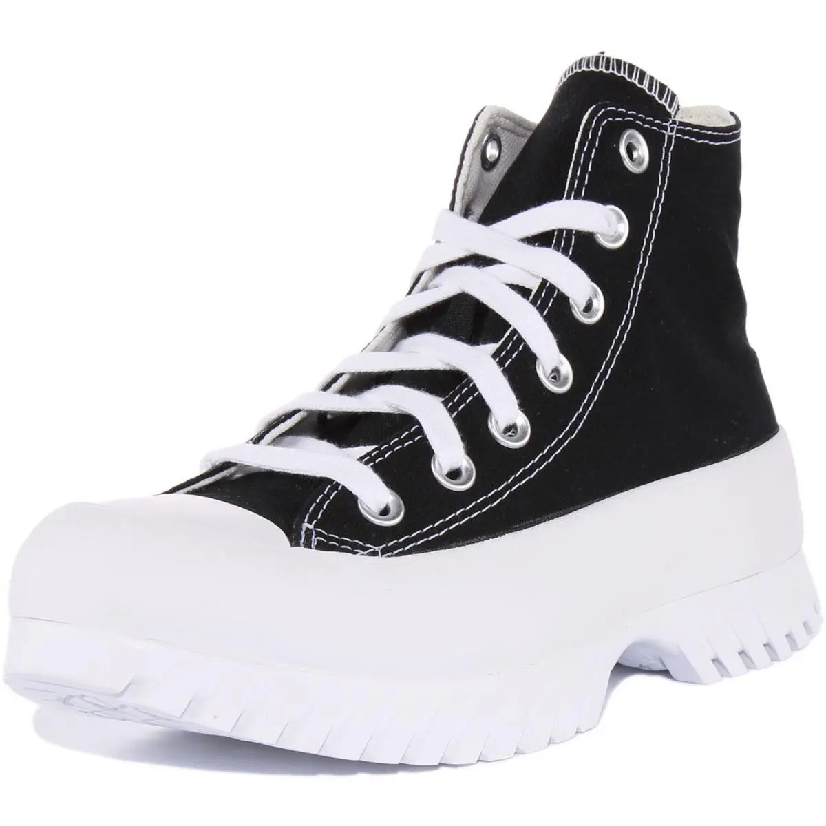 Converse shoes - BLACK WHITE 4
