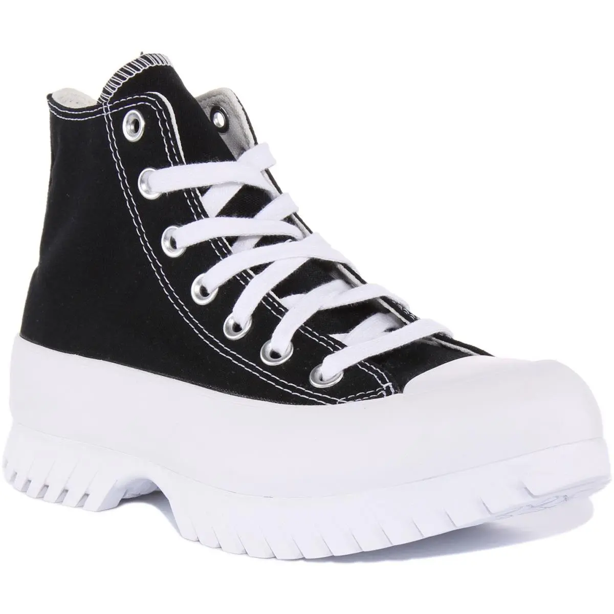 Converse shoes - BLACK WHITE 5