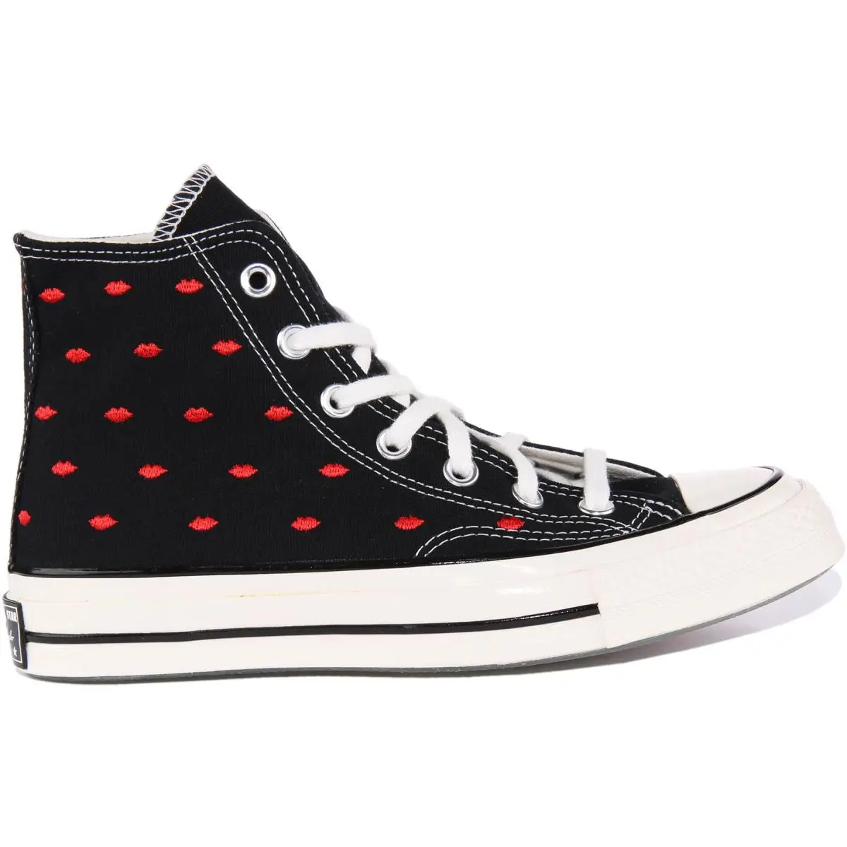 Converse shoes - BLACK RED 0