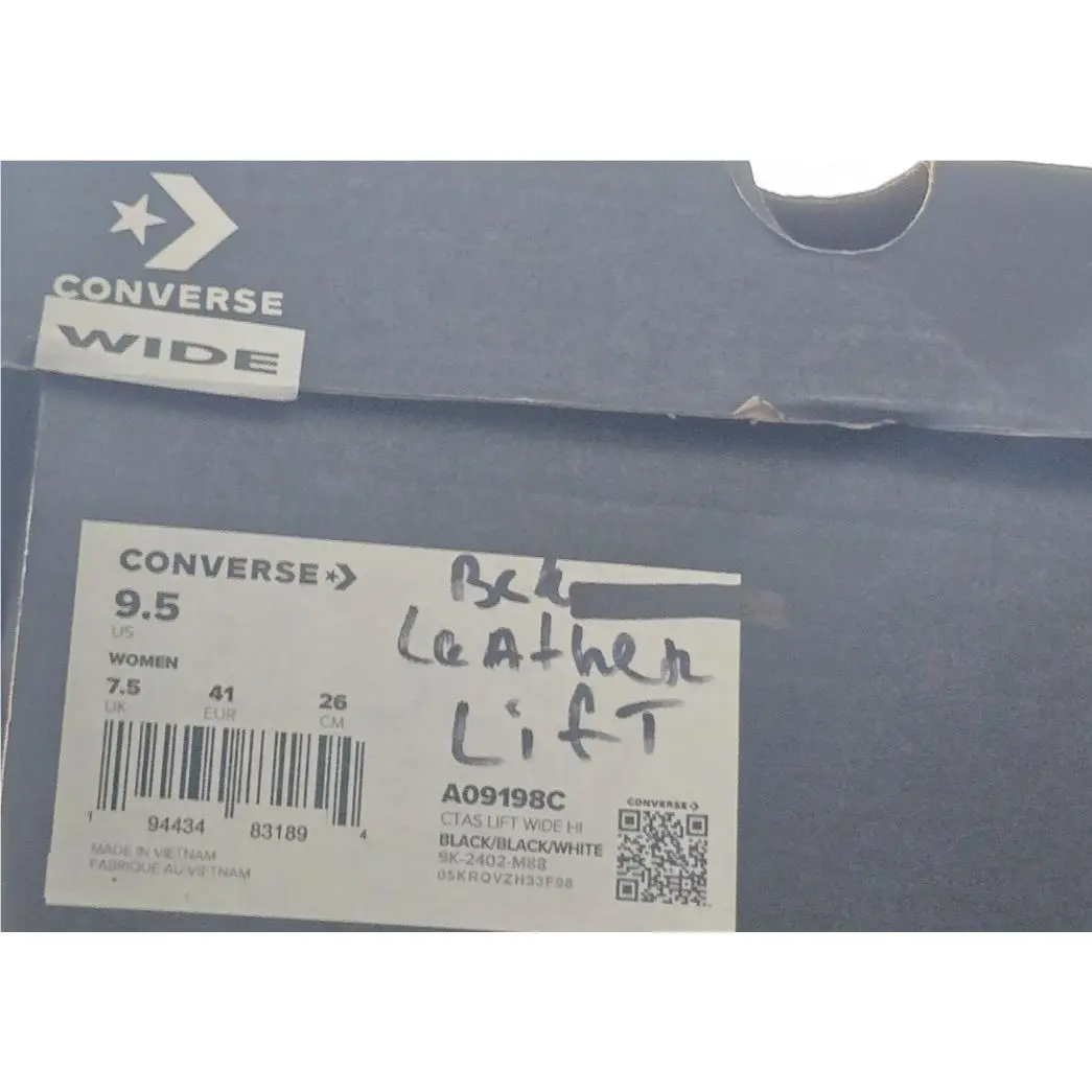 Converse shoes - Black 8