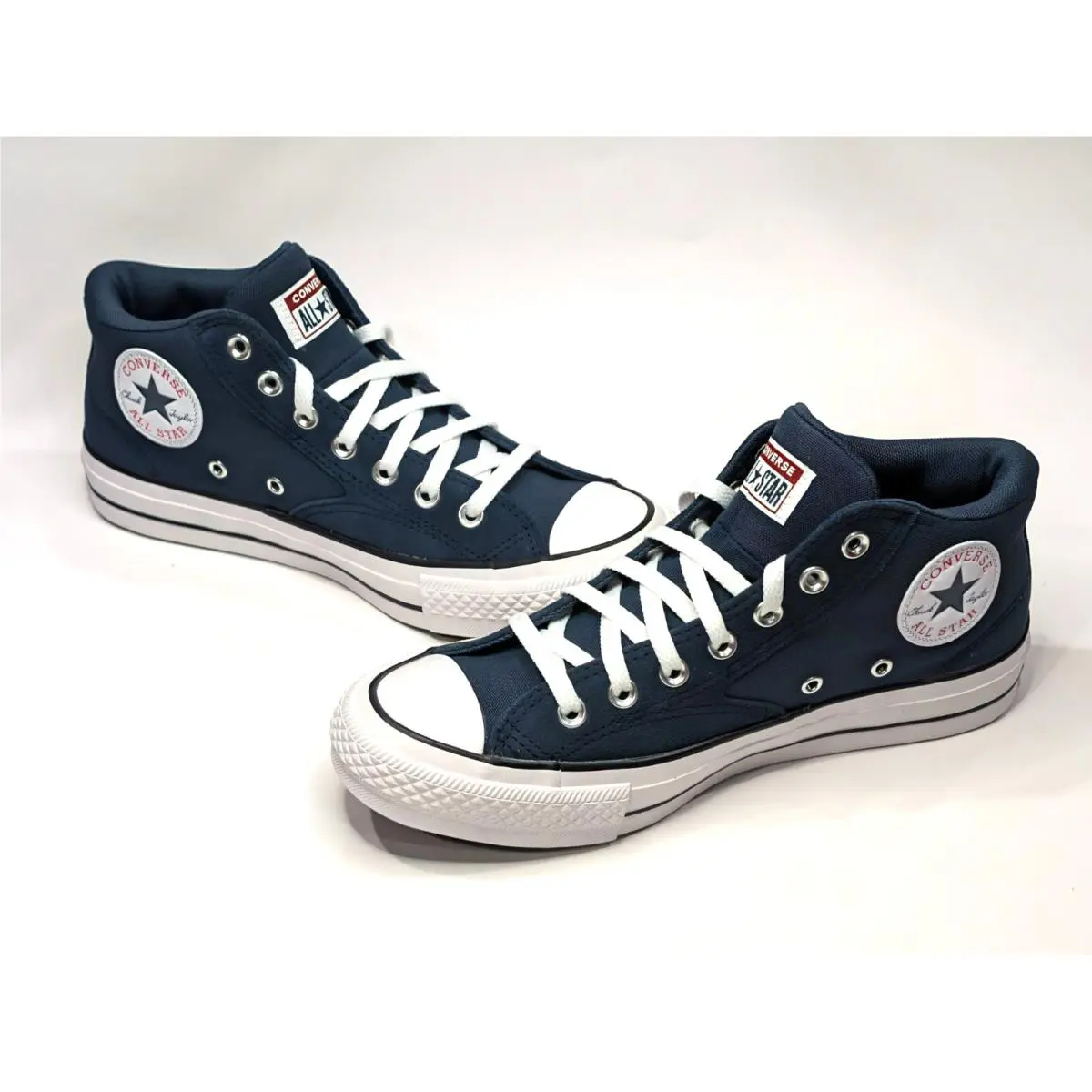 Converse shoes - Converse CTAS Malden Street Mid - A16823F - Navy/White/Red 7