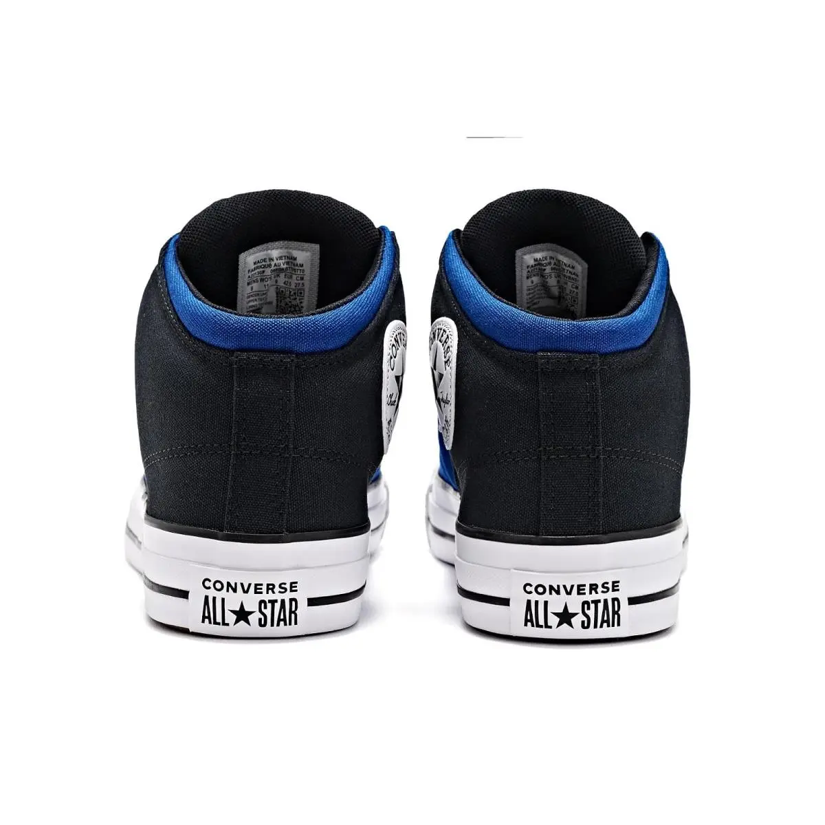 Converse shoes - Blue/Black/White 5