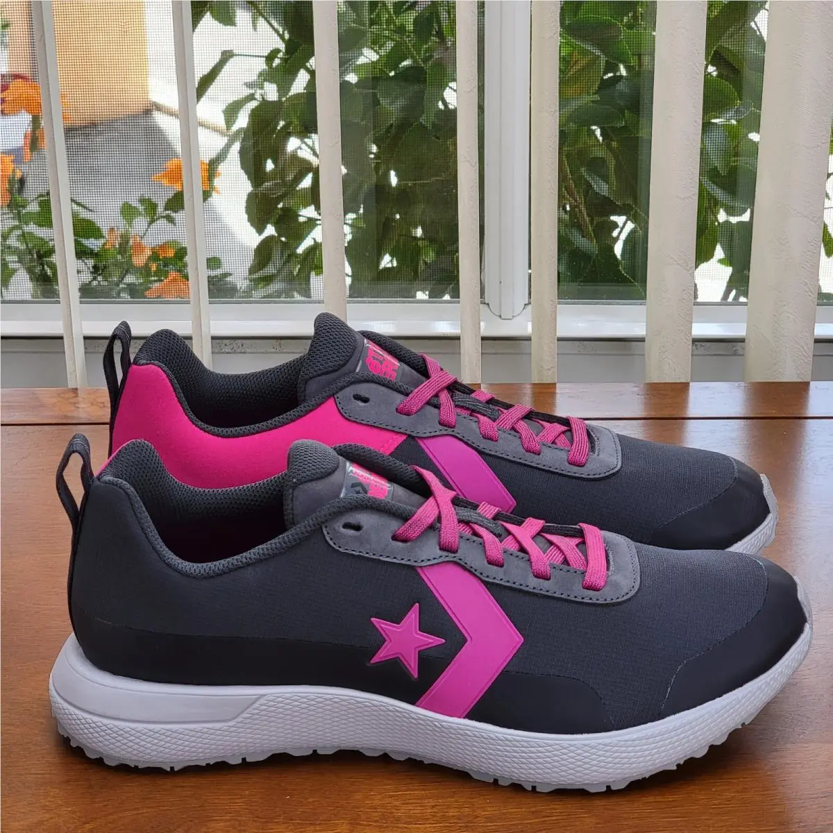 Converse shoes - Converse Star Series RN - Star Series - 166521C - Almost Black / Mason / Prime Pink 12