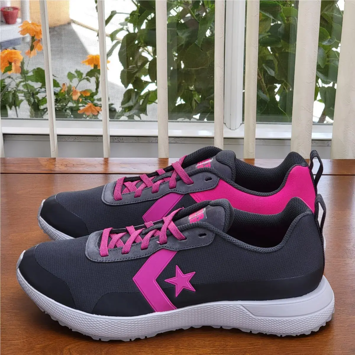 Converse shoes - Converse Star Series RN - Star Series - 166521C - Almost Black / Mason / Prime Pink 15