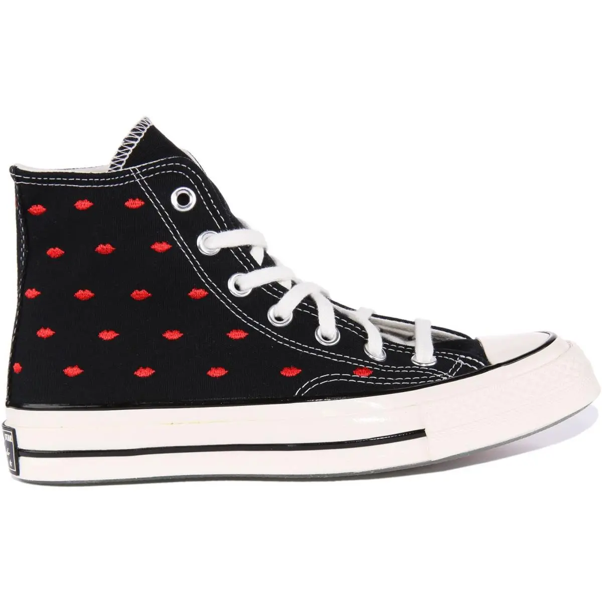 Converse shoes - BLACK RED 0