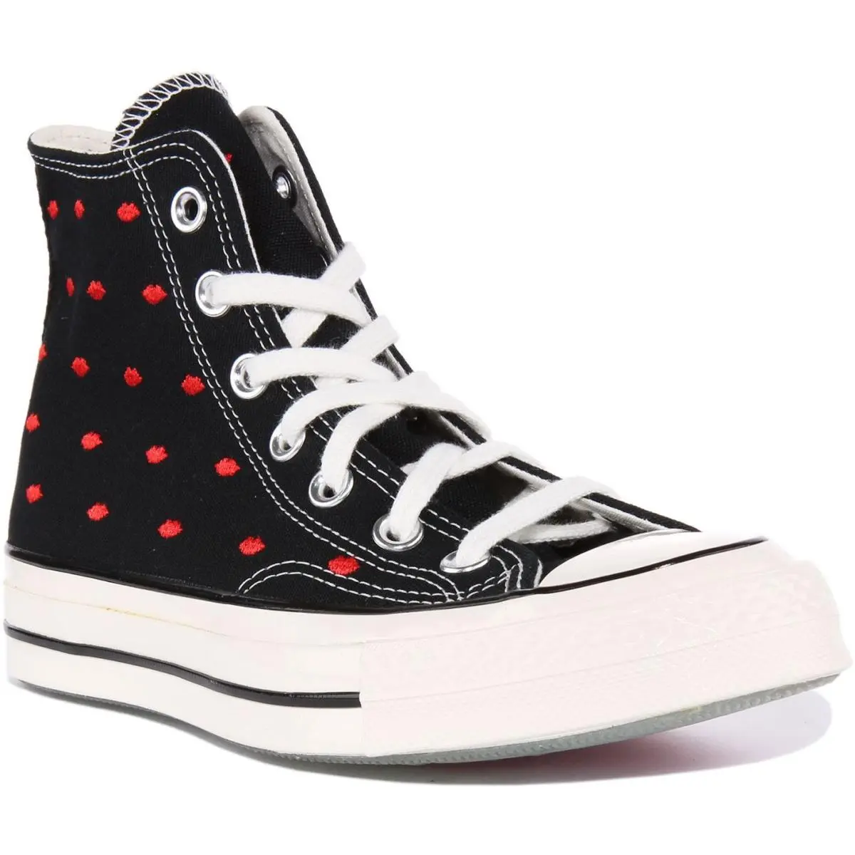 Converse shoes - BLACK RED 5