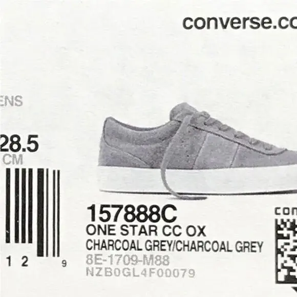 Converse shoes - Converse One Star - One Star - Gray 14