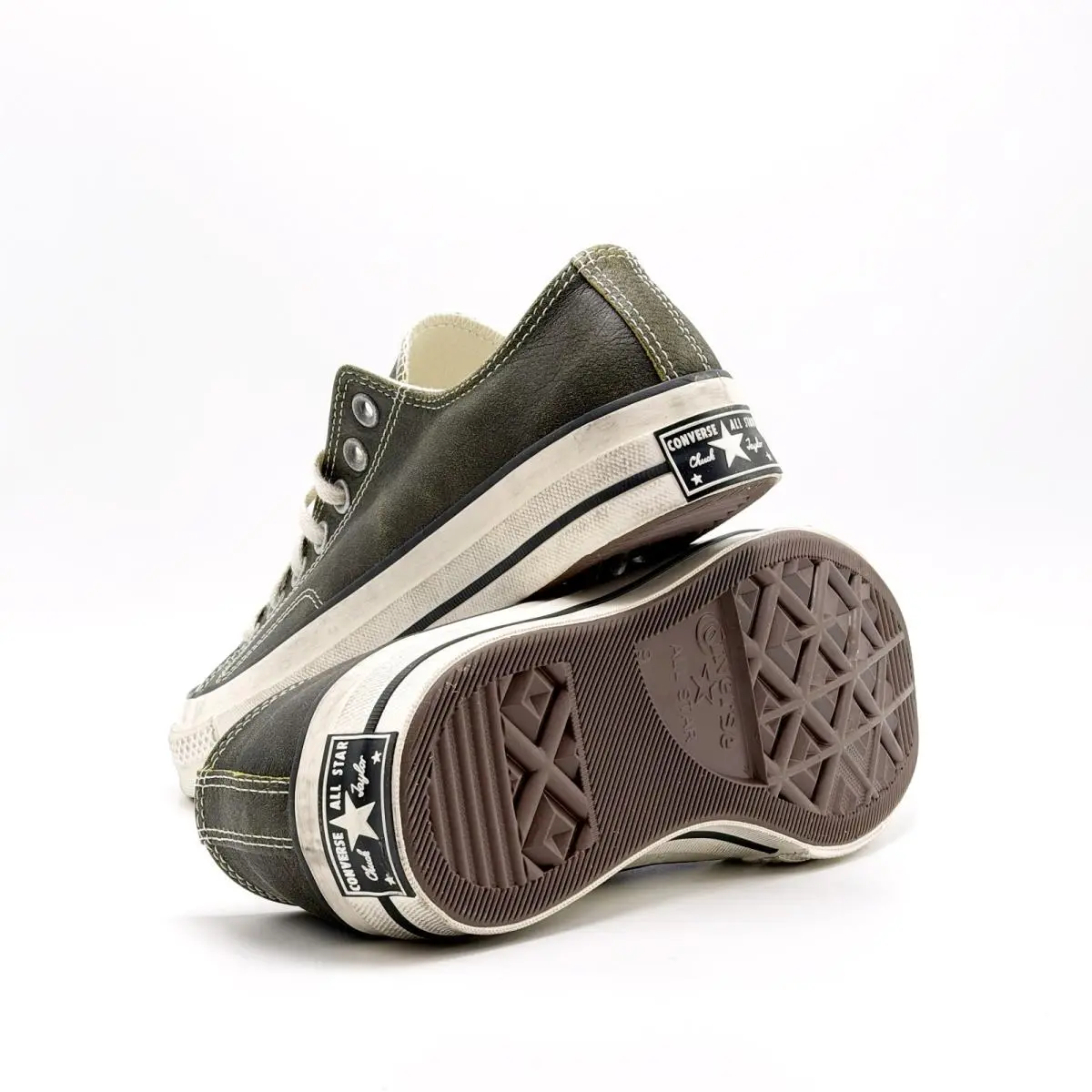 Converse shoes - Converse Chuck 70 OX - Chuck - A20049C - DARK MOSS GREEN / EGRET / BLACK 2