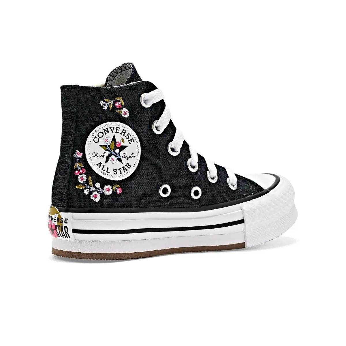 Converse shoes - Black/White/Black 1