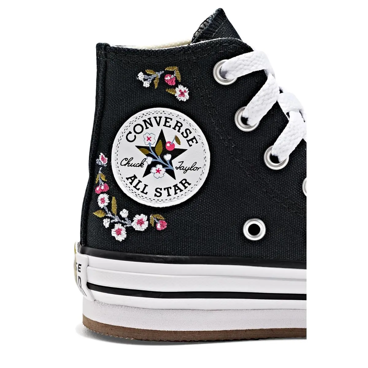 Converse shoes - Black/White/Black 4