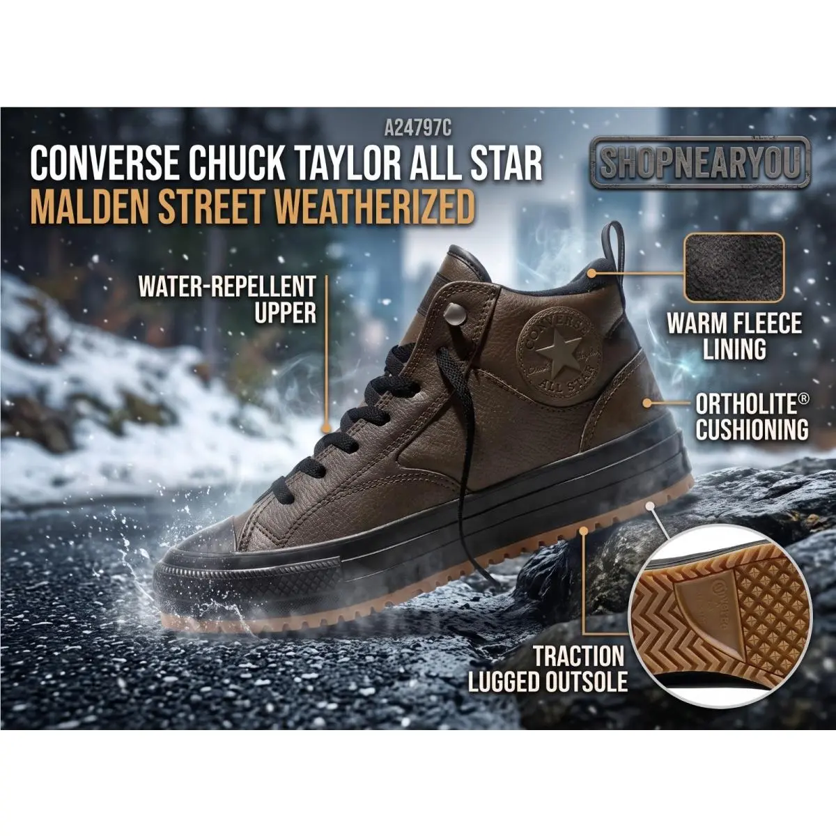 Converse shoes - Brown 8