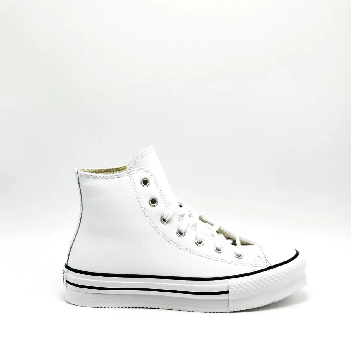 Converse shoes - Converse Chuck Taylor All Star Move - White / Natural Ivory / Black Pinstripe 0