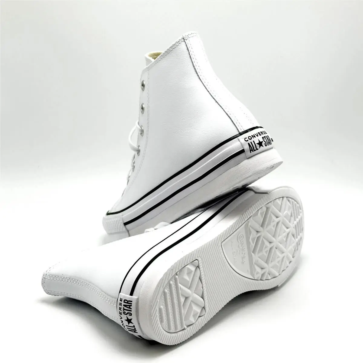 Converse shoes - Converse Chuck Taylor All Star Move - White / Natural Ivory / Black Pinstripe 7