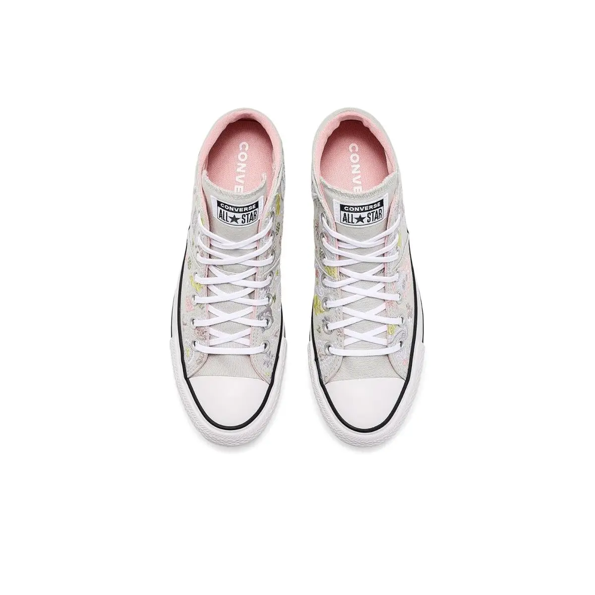 Converse shoes - Black/White/Rough Raspberry 14