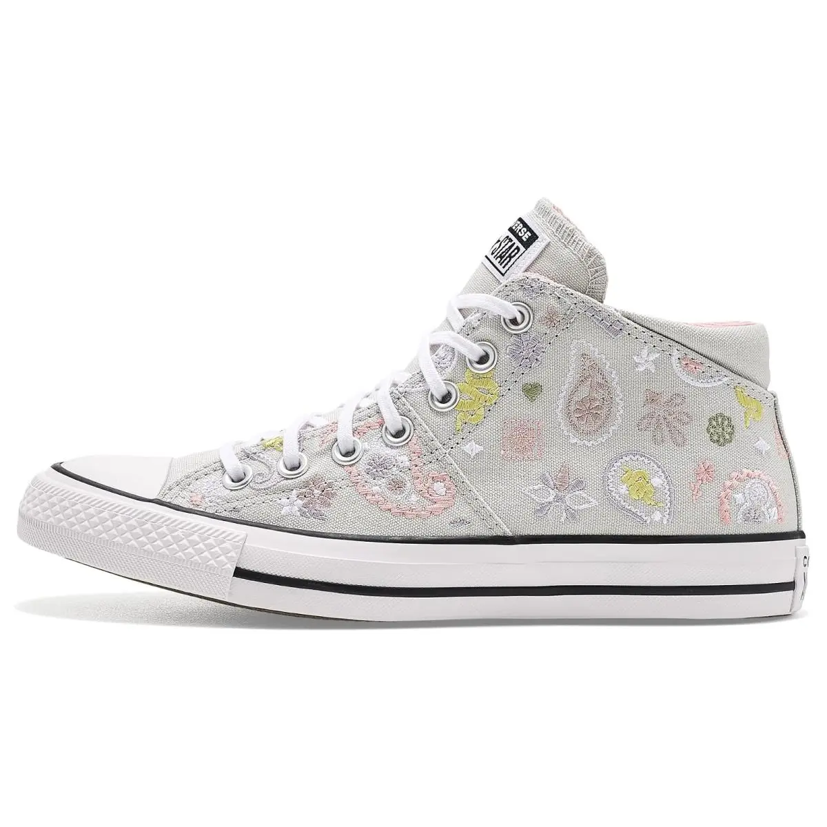 Converse shoes - Black/White/Rough Raspberry 16