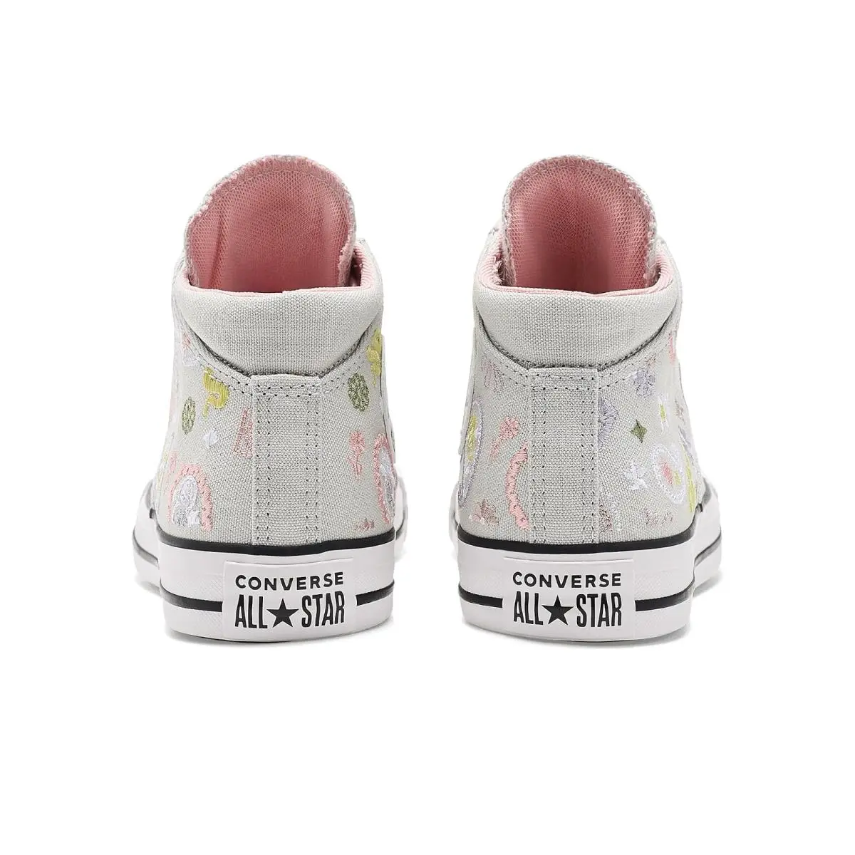 Converse shoes - Black/White/Rough Raspberry 19