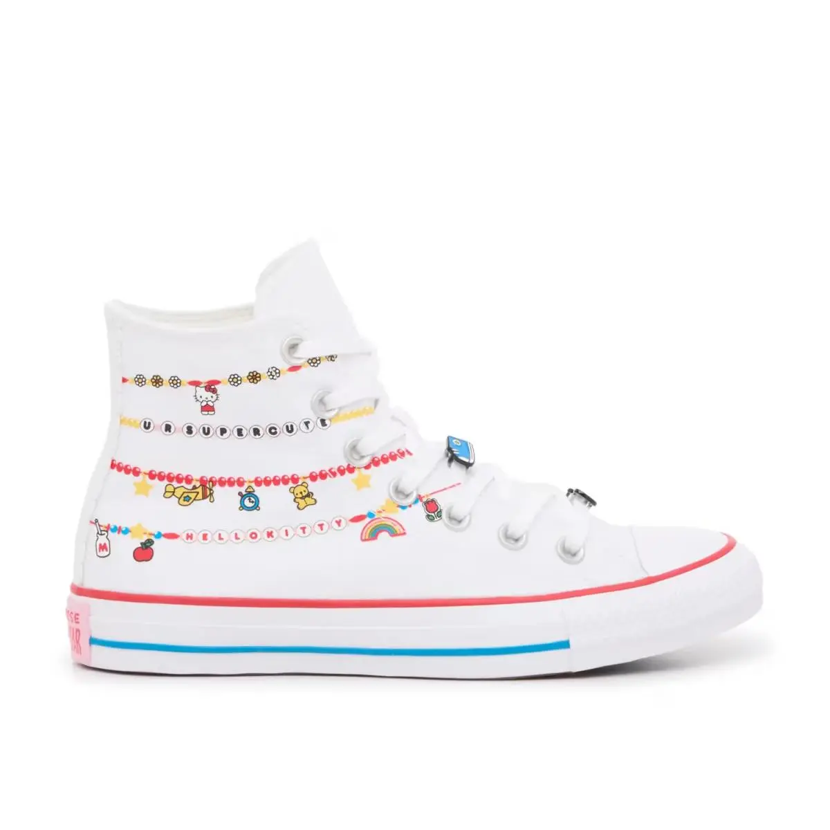 Converse shoes - White/Multi 10