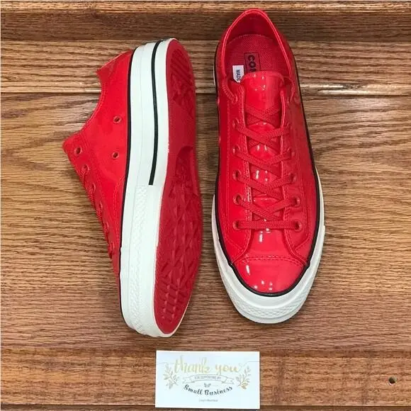 Converse shoes - Converse Chuck 70 - Chuck - Shiny Red 1