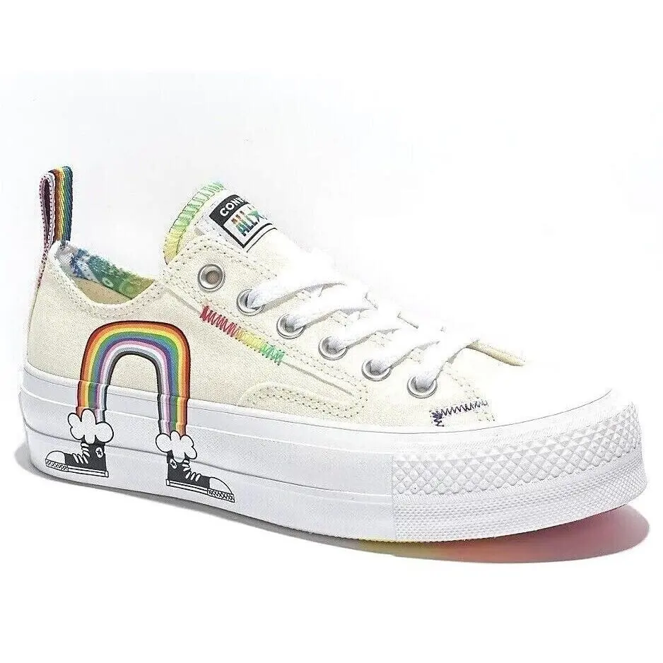 Converse shoes - Converse Chuck Taylor All-Star Lift Platform - A02264C - Multicoloured 8