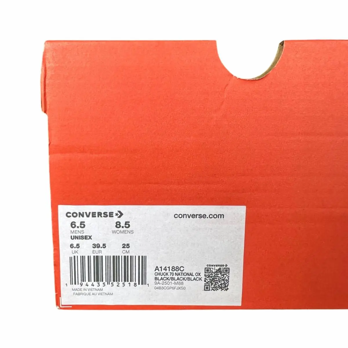 Converse shoes - Converse Chuck 70 - Chuck - A14188C - Black (UPC: 194435525181) 8