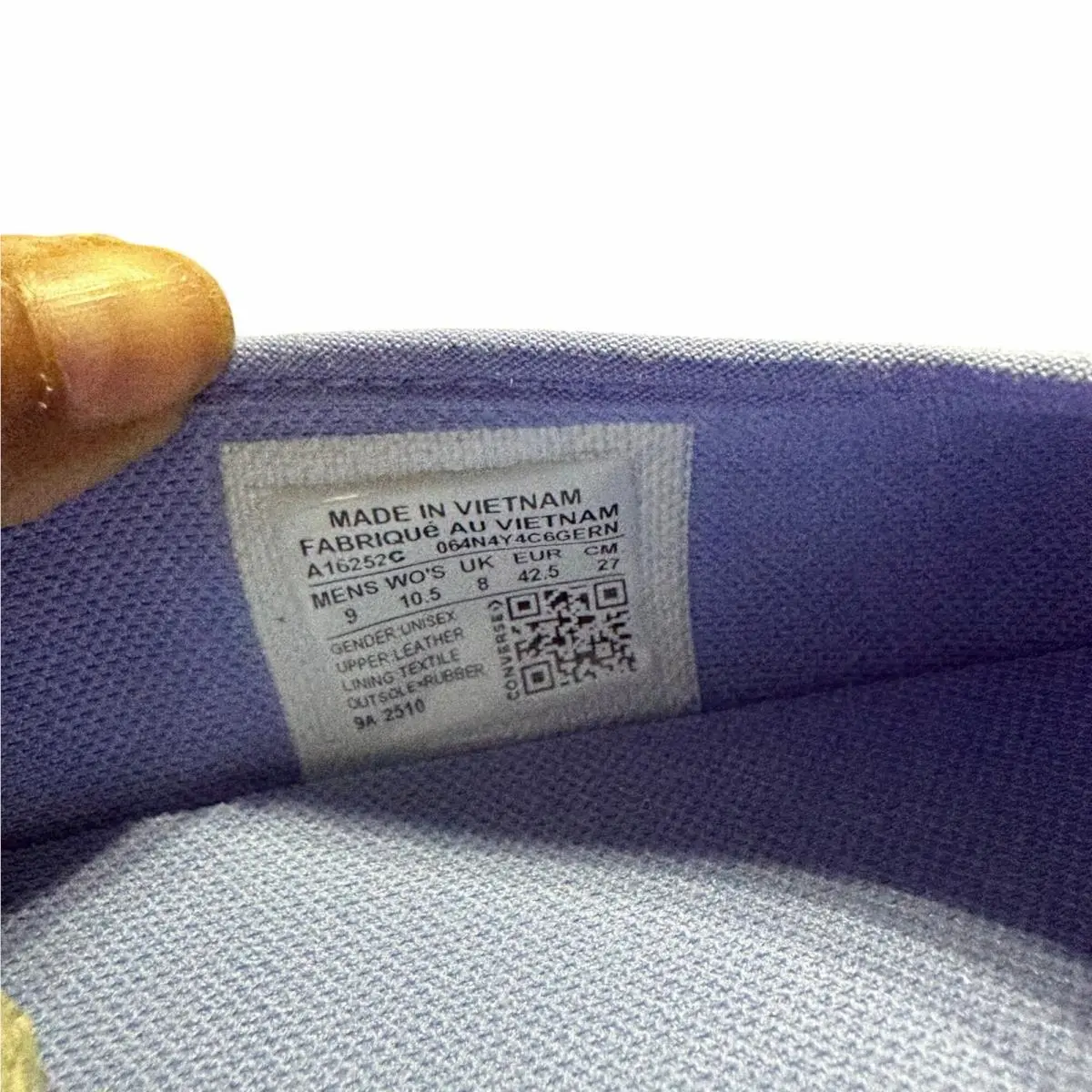 Converse shoes - Converse Run Star - Run Star - A16252C - Purple (UPC: 194435941172) 6