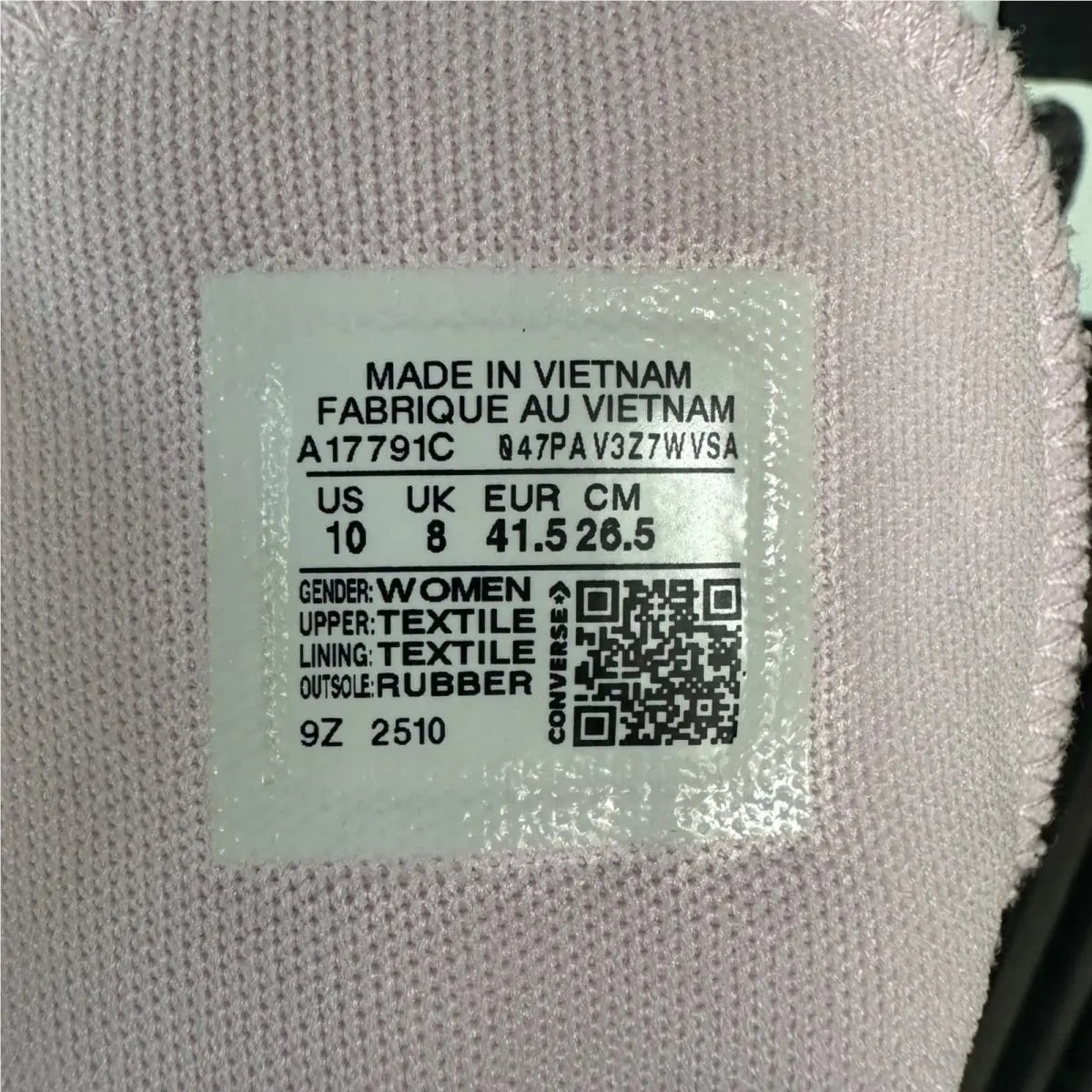Converse shoes - Converse Chuck - Chuck - A17791C - Pink (UPC: 194435910499) 9