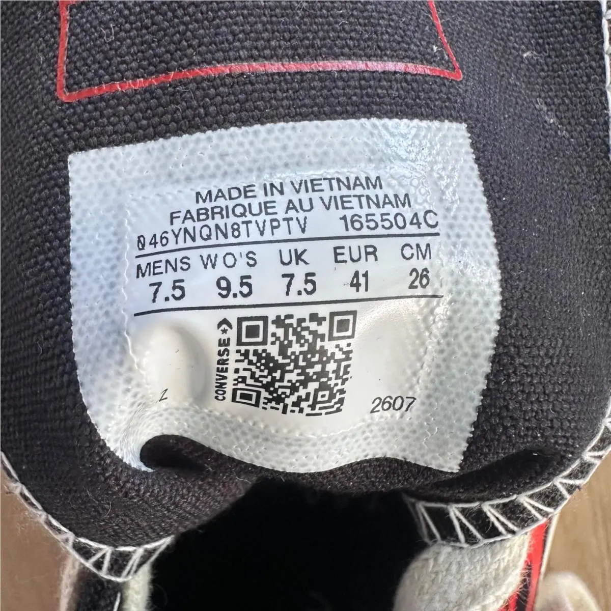 Converse shoes - Converse Chuck 70 Hi - Chuck - A165504C - Black (UPC: 888757290635) 5